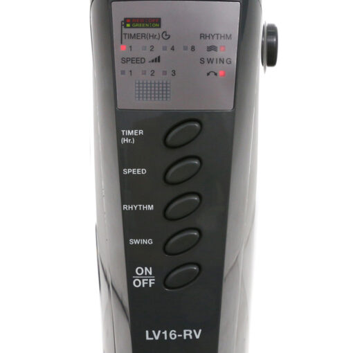 Quạt đứng Mitsubishi LV16-GV - Không Remote - Xám nhạt 3